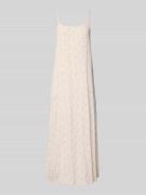 Pieces Schmales Freizeitkleid aus reiner Viskose Modell 'BARRI' in Wei...