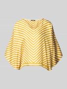 Windsor Bluse aus Seide mit V-Ausschnitt in Gold, Größe 1