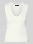 Vero Moda Slim Fit Tank Top aus Baumwoll-Mix Modell 'CHLOE' in Weiss, ...
