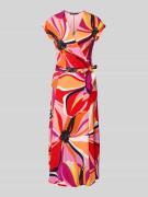Betty Barclay Midikleid in Wickel-Optik mit seitlicher Bindung in Rot,...