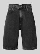 Edwin Worker Shorts im 5-Pocket-Design in Black, Größe 29