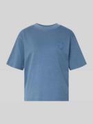 Jake*s Casual T-Shirt Motiv-Print und Rundhalsausschnitt in Jeansblau,...