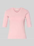 Christian Berg Woman T-Shirt mit Rundhalsausschnitt in Altrosa, Größe ...