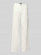 Zero Wide Leg Jeans im 5-Pocket-Design in Offwhite, Größe 34