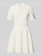 Ted Baker Polokleid mit kurzer Knopfleiste Modell 'RONDAA' in Sand, Gr...