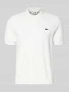 Lacoste Regular Fit Poloshirt aus reiner Baumwolle in Offwhite, Größe ...