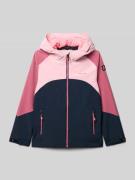 Killtec Regular Fit Jacke mit Logo-Detail in Marine, Größe 164