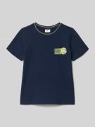 s.Oliver RED LABEL Regular Fit T-Shirt aus reiner Baumwolle in Marine,...