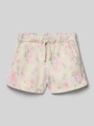 GAP Shorts mit Logo-Stitching und Eingrifftaschen in Ecru, Größe 104