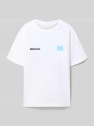 Jack & Jones T-Shirt mit rückseitigem Motiv-Print in Weiss, Größe 152