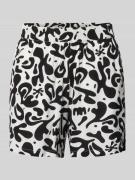 Pieces Regular Fit Shorts aus reiner Viskose Modell 'BARRI' in Black, ...