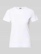 JOOP! T-Shirt mit Rundhalsausschnitt und Motiv-Stitching in Weiss, Grö...