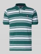Lerros Regular Fit Poloshirt mit Label-Patch in Gruen, Größe L