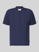 Armedangels Relaxed Fit Poloshirt aus reiner Baumwolle in Marine, Größ...