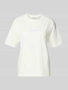 Marc O'Polo Denim Regular Fit T-Shirt aus reiner Baumwolle in Offwhite...