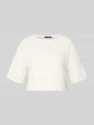 Weekend Max Mara Häkelpullover aus reiner Baumwolle Modell 'ORCHE' in ...