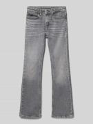 Calvin Klein Jeans Flared Jeans mit Label-Patch in Mittelgrau, Größe 1...