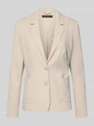 Betty Barclay Slim Fit Blazer mit Reverskragen in Beige, Größe 36