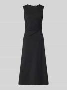 s.Oliver RED LABEL Tailliertes Freizeitkleid aus Baumwoll-Mix in BLACK...