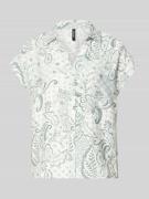 Vero Moda Regular Fit T-Shirt aus Viskose-Mix Modell 'CILLE' in Bottle...