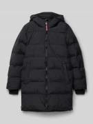 Killtec Regular Fit Steppjacke mit Kapuze in Black, Größe 152