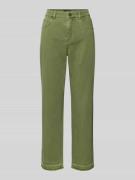 Marc Cain Chino mit Stretch-Anteil in Oliv, Größe 34