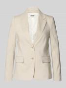 Drykorn Blazer aus Leinen-Mix mit Pattentaschen Modell 'BUNDREY' in Sa...