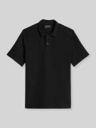 Marc O'Polo Regular Fit Poloshirt aus Baumwoll-Mix in Black, Größe M