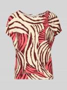 s.Oliver RED LABEL Relaxed Fit T-Shirt aus Viskose-Mix in Pink, Größe ...