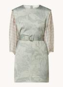 Ted Baker Tahnya Minikleid aus Lyocell-Mix mit Gürtel und Paisley-Must...