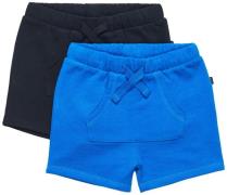 Luca &  Lola Ricolo Shorts 2er Pack, Black/Blue 110-116