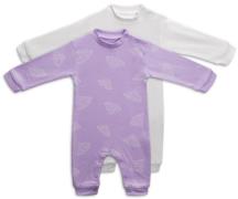 Tiny Treasure Maxime Overall 2er-Pack, Orchid Bloom/Diamonds 68