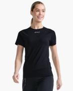2XU Ignition Base Layer T-Shirt, Black/Silver Reflective, L