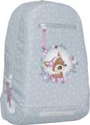 Beckmann Kinder Rucksack 12L, Forest Deer Dusty Mint