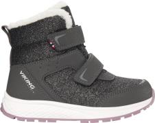 Viking Equip Warm WP 2V Winterstiefel, Charcoal/Dusty Pink, 28