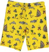 Småfolk Badehose, Yellow, 1–2 Jahre