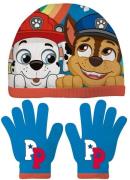 Paw Patrol Mütze und Handschuhe, Blau