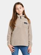 Didriksons Exa Teddyfleece-Pulli, Beach beige, 120