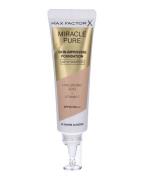 Max Factor Miracle Pure Skin-Improving Foundation - 45 Warm Almond 30 ...