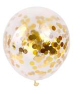 Excellent Houseware Balloons With Gold Confetti   10 stk.
