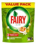Fairy Opvasketabs All-in-One Orange   60 stk.