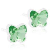 Blomdahl Medical Plastic  Butterfly 5mm Peridot