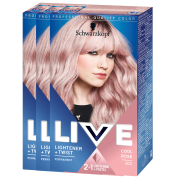 Schwarzkopf Live  101 Cool Rosé 3-pack
