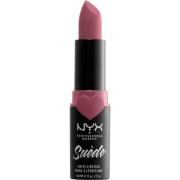 NYX PROFESSIONAL MAKEUP Suède Matte Lipstick Soft Spoken