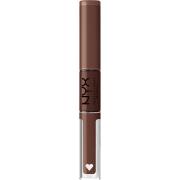 NYX PROFESSIONAL MAKEUP Shine Loud Pro Pigment Lip Shine Never Ba