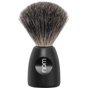 NOM LASSE Shaving Brush Pure Badger Black Black