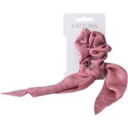Dazzling Hår Trendig scrunchie - rosa