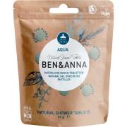 Ben & Anna Natural Shower Tablets Aqua  60 g