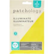 Patchology FlashMasque Illuminate 2 Pack Sheet Mask Duo