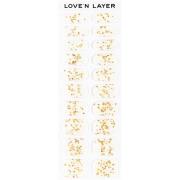 Love'n Layer Love Note Funky Sparkle Gold